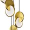 Cwi Lighting Tranche LED Pendant With Brushed Brass Finish 1206P18-5-629 - alternate 3